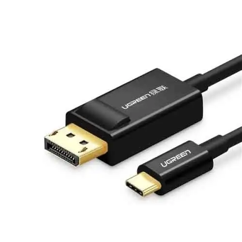 UGREEN MM139 Type C to DisplayPort Black Cable (50994)